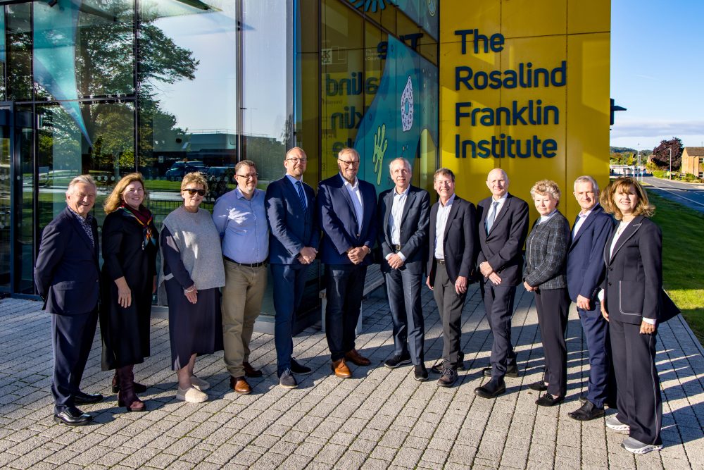 The Franklin’s Board of Trustees at the September Board meeting. From left to right – Dr Malcolm Skingle, Caroline Carter, Dr Gillian Burgess, Professor John Holloway, Bruce Pritchard, Dr Graham Spittle, Professor Andy Mount, Professor Paul Matthews, Dr Ian Charles, Hilary Newiss and Dr Andrew Bourne.